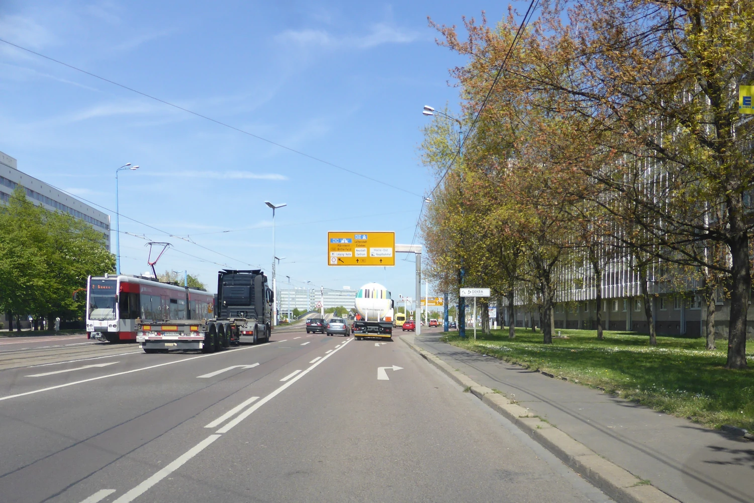 Verkehrsuntersuchung Halle, nördliche Merseburger Straße