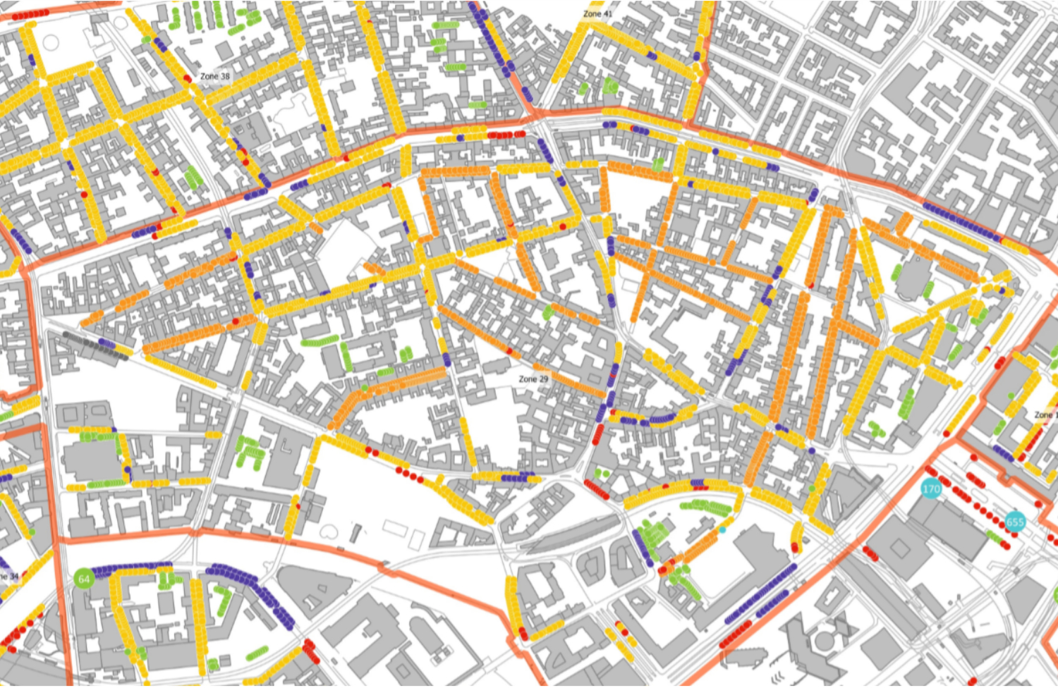 Parking space concept Berlin-Mitte